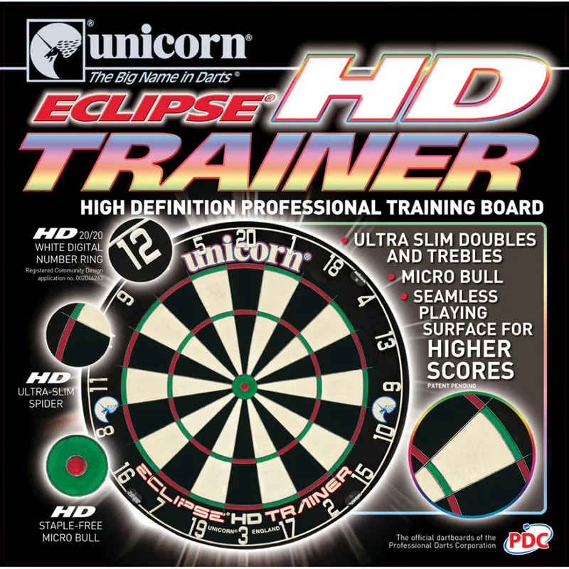 Unicorn Eclipse HD Trenings Dartskive