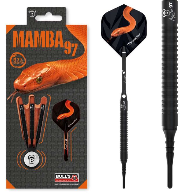 Hovedbilde Bulls Mamba 97% wolfram M2 20 gram softtip