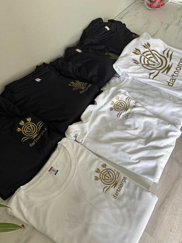 Dartnorge T-shirt Sort XXL