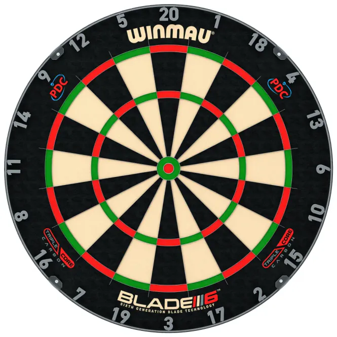 Hovedbilde Winmau Blade 6 Trippel core dartskive