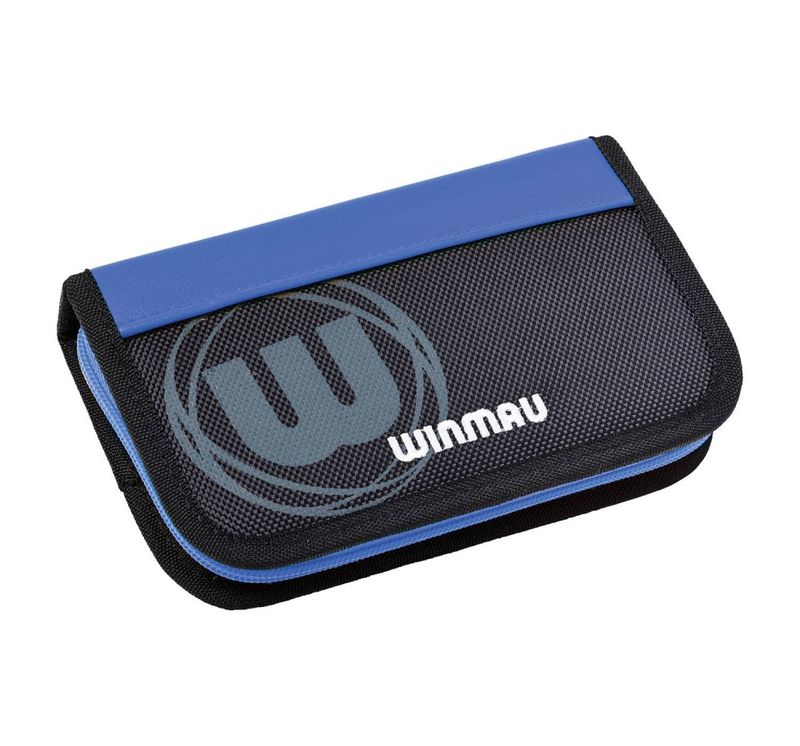 Winmau Pro Black and Blue dart case