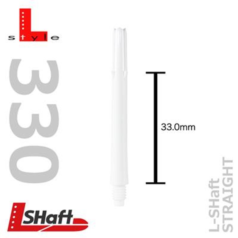 L-Style Locked Straight L330 Hvite