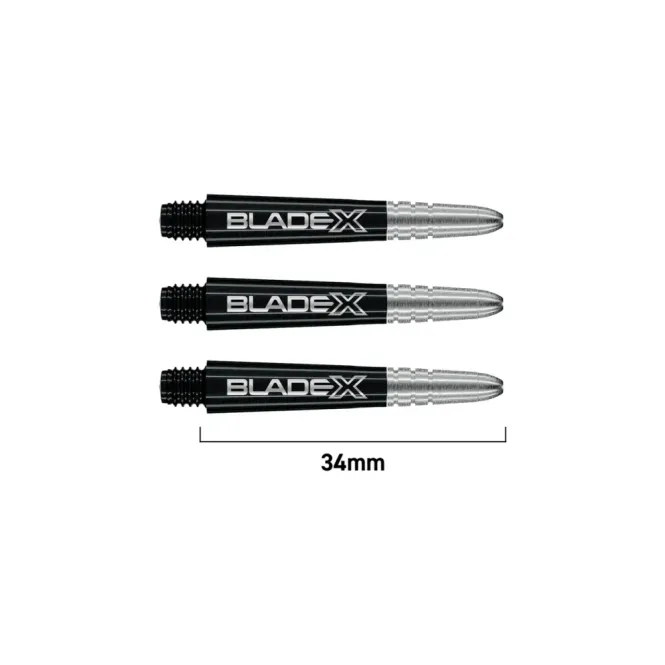 Hovedbilde Winmau Vecta Blade X Sort/Sølv Korte