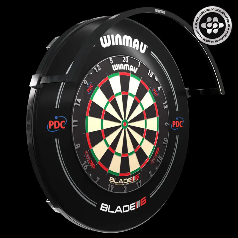 Winmau Wispa Dartboard Light NB.se informasjon