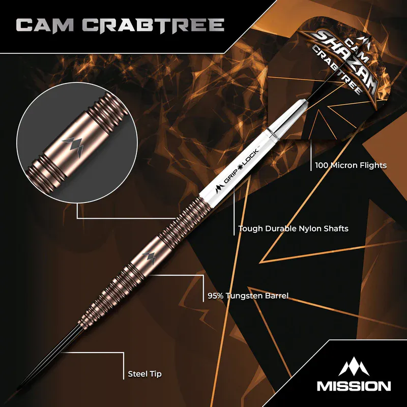 Mission Cam Crabtree V2 95%tungsten 